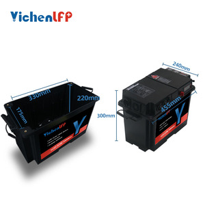 Upgrade Klein Formaat 2.5kwh Batterij Box Hoge Dichtheid Draagbare 12v190ah Lifepo4 Batterij Voor Camping Rv Back-Up Power Station - Product Image 4