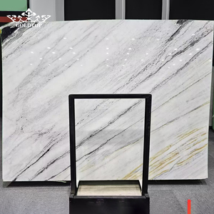 Dalles et carreaux de marbre blanc Panda de luxe TMZ STONE ODM OEM pour plans de travail et îlots - Product Image 3