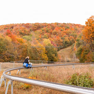 Montaña Rusa de Acero de un Solo Riel, Tobogán de Aventura Escénica para Parques al Aire Libre, Parques de Atracciones, Montaña Rusa de Montaña - Product Image 4