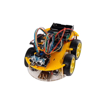Robotlinking 4WD BT Multi-Fonction Smart Intelligent Robot Suivi D'évitement D'obstacles Kit De Voiture Education Robot Kits pour Arduino