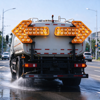 Feu de signalisation LED pour camion, clignotant directionnel, lampe à flèche jaune télécommandée, alimentation secteur haute intensité