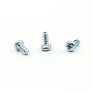 small self tapping screws Phillips pan headed m2 x 3 screw PT self-tapping screws for plastic