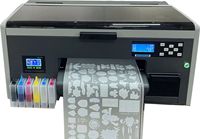 Imprimante DTF GaoShang 13 pouces pour impression à la demande, formats A3 A4, avec ruban DTF 30m rose, pour impression sur toile, T-shirt, tablier, sweat à capuche, maillot, état neuf