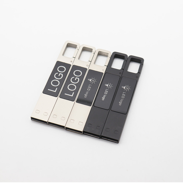 USB 2.0 Custom OEM Logo 8gb Drive Pendrive 16gb 32gb Wholesale New Model USB Flash Drive High Quality Light-up USB Flash Disk