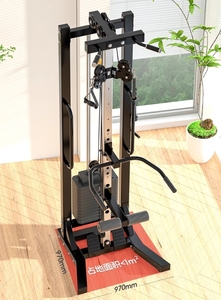 Máquina de Cable de selección de carga de Pin con 2 sistemas de polea ajustable Equipo de gimnasio Entrenador funcional ajustable de un solo cable - Product Image 6