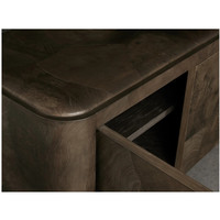 Meuble de salon de luxe en bois massif de chêne Console multimédia Buffet