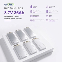 Batterie semi-solide ULi 350Wh/Kg 3.7V 36Ah haute densité, cellule rechargeable en pochette pour appareil de vol électrique et quadricoptère