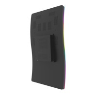 Écran vertical LCD 43 pouces incurvé en S R1500, moniteur tactile pour jeux de compétences avec barre lumineuse, écran tactile 400 nits 4k