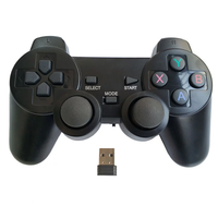 זול PS3 בקר אלחוטי משחקי ג 'ויסטיק אנדרואיד מחשב 2.4ghz Joypad USB PS3 Gamepad עבור פלייסטיישן 3