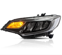 Conjunto de Faros LED de Fábrica con Certificación DOT, Piezas de Iluminación Automotriz para Honda Fit Jazz EX L LX DX Sport 2014-2021