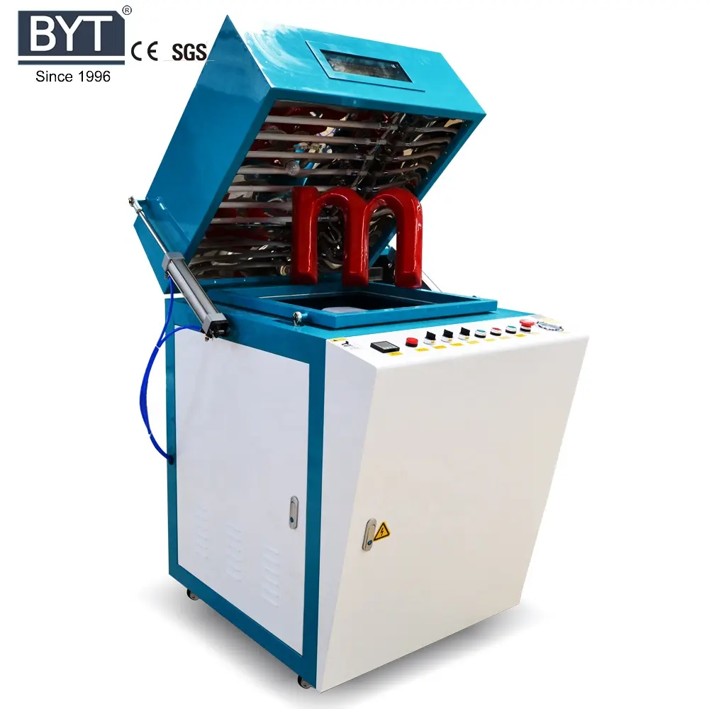 Máquina de procesamiento de forma de vacío de plástico acrílico/pvc/hips/pe, termostato pequeño