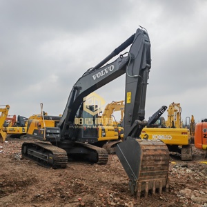 Excavatrice sur chenilles Volvo EC210 d'occasion, 21 tonnes, faible consommation de carburant, forte puissance de creusement, excavatrice de chantier - Product Image 2