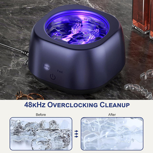 Limpiador de Dentaduras Postizas Ultrasónico de Alta Frecuencia con Vibración UV y 2 Modos de Limpieza Profunda para el Hogar - Product Image 5