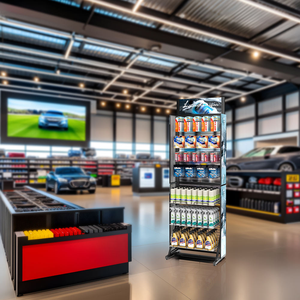 Espositore da Terra in Metallo di Grande Capacità per Deodoranti Auto, per Negozi di Auto - Product Image 2