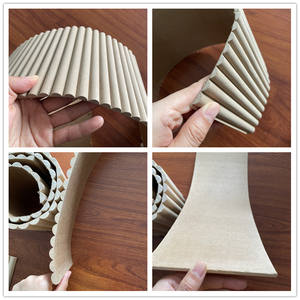 Panneau flexible en <span class=keywords><strong>bois</strong></span> massif demi-rond ARC pour mur/poteau couvrant et décoration panneau de Tambour incurvé - Product Image 5