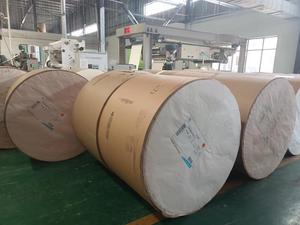 กระดาษคราฟท์เคลือบ PE สองด้าน หนา 150-320 แกรม ย่อยสลายได้ ปลอดภัยสำหรับอาหาร กันน้ำ พิมพ์ได้ สำหรับผลิตแก้วกาแฟและแก้วน้ำผลไม้ - Product Image 4