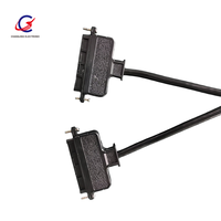 AMP 50 broches 25 paires RJ21 centronics 50 pos Telco Cat3 câble de coffre