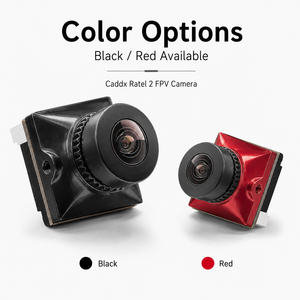 Caméra Micro Caddx Ratel 2 Baby 1/18'' Starlight 1200TVL 21mm NTSC/PAL 16:9 4:3 Commutable Super WDR - Product Image 5