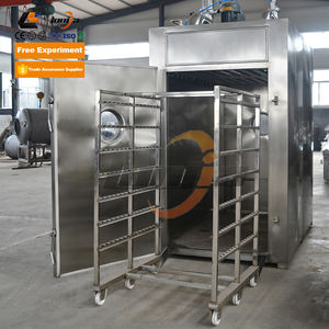 XINLONGJIA acier inoxydable électrique viande fumeur poisson poisson-chat Machine à fumer fumoir jambon saucisse faisant la ligne de production - Product Image 6