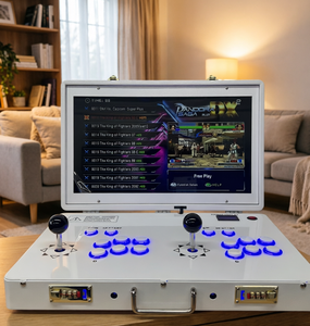 Игровой автомат для двоих игроков Pandora Box с LED-подсветкой, ретро-видеоигровая система, аркадный игровой шкаф для дома, игровой комнаты, бара - Product Image 5