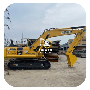 รถขุดตีนตะขาบมือสอง PC200-8 คุณภาพสูงราคาประหยัด นำเข้าจากญี่ปุ่น เครื่องยนต์หลักคุณภาพดี ราคาถูก เครื่องจักรสำหรับงานดิน - Product Image 1