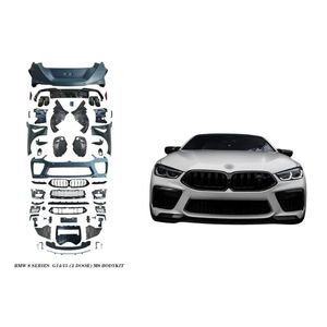 Conversión de Carrocería de Alto Rendimiento para <span class=keywords><strong>BMW</strong></span> Serie 8 <span class=keywords><strong>CS</strong></span> G14 G16, Actualización a <span class=keywords><strong>M8</strong></span>, Parachoques Delantero y Trasero, Capó, Guardabarros, Iluminación LED - Product Image 1