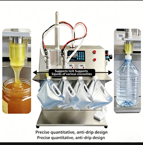 Máquina Llenadora de Leche y Jugos Semiautomática, Utilizada para Llenar Bolsas de Succión para Líquidos Espesos, Lociones, Miel y <span class=keywords><strong>Gel</strong></span> de Ducha - Product Image 4