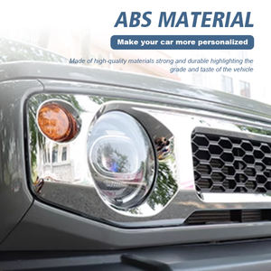 Parrilla Delantera Plateada de ABS para Suzuki Jimny JB74, Nuevo Diseño, para Suzuki Jimny JB64 JB74 - Product Image 6