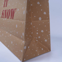 Sacs en papier kraft écologiques et recyclables à bas prix, imprimés en flexographie, biodégradables, pour vêtements et chaussures, personnalisables