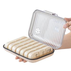 Organizador de Pastillas, Pastillero Semanal Portátil Grande, Contenedores de Pastillas Grandes para 7 Días AM/PM, Organizadores Personales para Medicamentos - Product Image 2