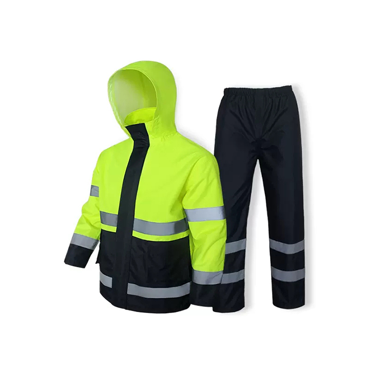 Green clothes + navy blue pants