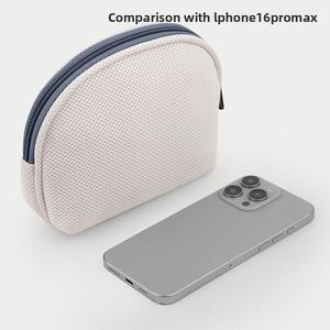 Bolsa de Maquillaje/Monedero/Bolsa de Viaje Unisex con Cierre, Diseño de Caramelos, Gran Capacidad, de Cuero, con Logotipo Personalizable - Product Image 4