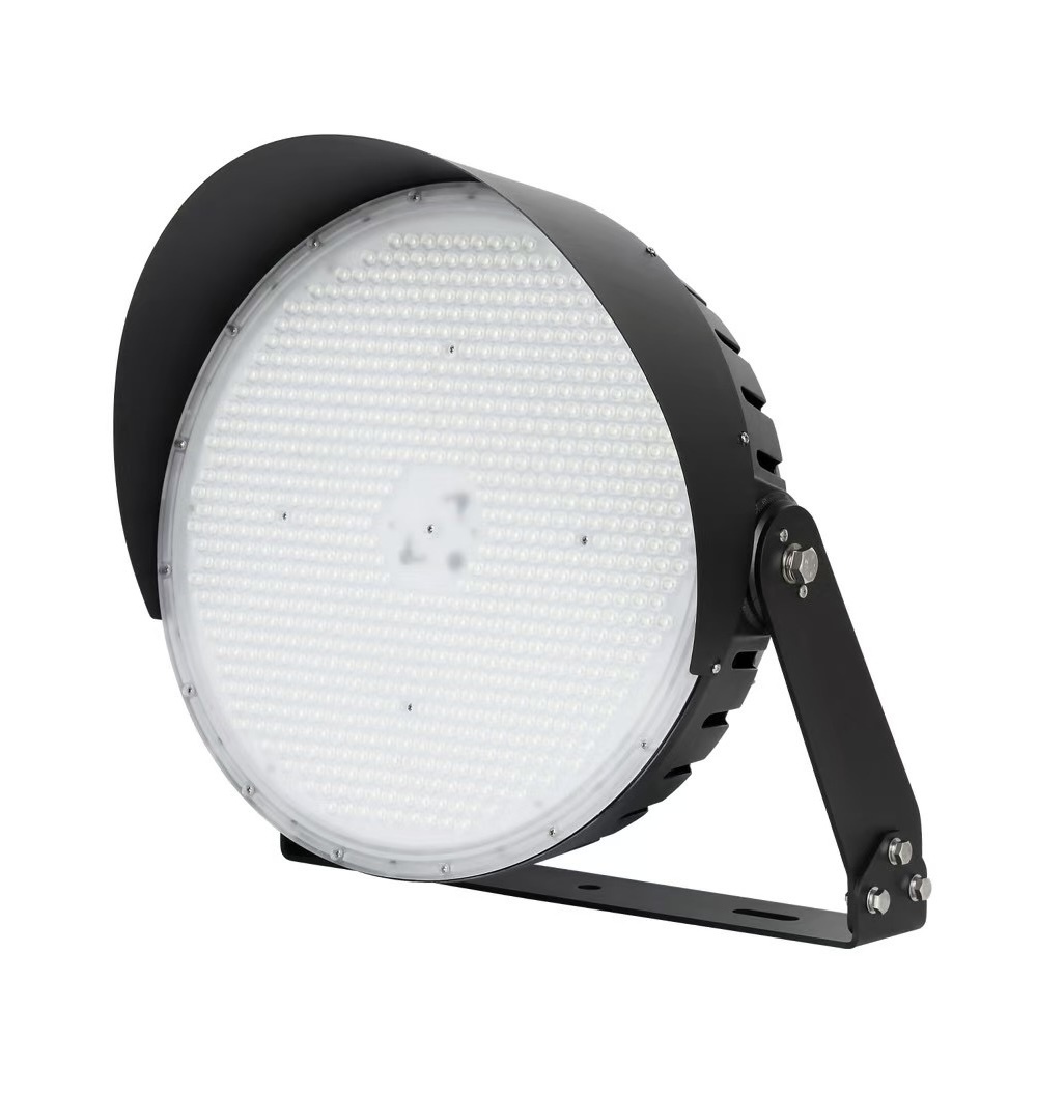 Outdoor LED Flood Light High Brightness 500W-1200W SMD Chip PC Body Wall Mount for Sports Stadium Landscape Lighting IP65 Rated