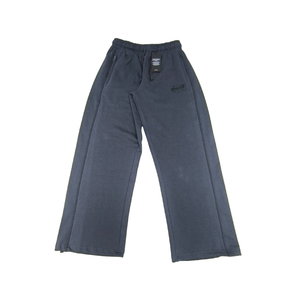 Pantalon de survêtement pour garçons, taille élastique avec cordon de serrage, pantalon de jogging décontracté, couleur unie, tissu tricoté de poids moyen, longueur intégrale, confortable pour le sport - Product Image 1