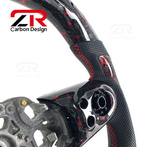 Volante de Fibra de Carbono Forjado con Pantalla LED para <span class=keywords><strong>Mini</strong></span> F54 <span class=keywords><strong>F55</strong></span> F56 F60 <span class=keywords><strong>Cooper</strong></span> S JCW R50 2015 2016 2017 <span class=keywords><strong>2018</strong></span> 2019 2020 2021 2022 - Product Image 5