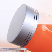 Unique Design Hot Sale Transparent Small Glass Jars Jam With Lids