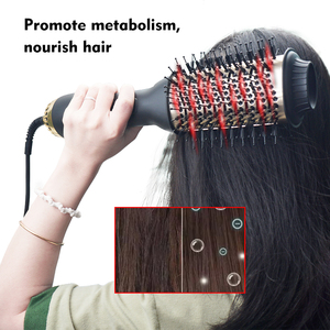 <span class=keywords><strong>Spazzola</strong></span> ad Aria Calda con Cilindro Ovale, <span class=keywords><strong>Asciugacapelli</strong></span> Professionale per Tutti i Tipi di Capelli - Product Image 4