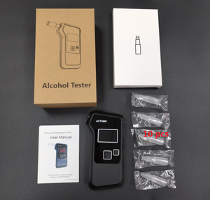 Nouveau testeur d'alcool numérique <span class=keywords><strong>portable</strong></span> à pile à combustible, lactomètre, prix, niveau d'ivresse pour avertissement routier - Product Image 6