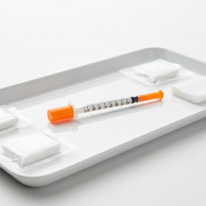 <span class=keywords><strong>Jeringa</strong></span> <span class=keywords><strong>de</strong></span> <span class=keywords><strong>Insulina</strong></span> Desechable Médica <span class=keywords><strong>de</strong></span> 1 ml con Aguja Regular, U-40/U-100, Esterilizada con Óxido <span class=keywords><strong>de</strong></span> Etileno - Product Image 2