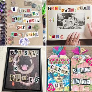 Autocollants lettres de <span class=keywords><strong>magazine</strong></span>, autocollants alphabet et numéros pour scrapbooking, album photo, bouteille d'eau, cadeaux, artisanat, journal, décoration de porte - Product Image 4