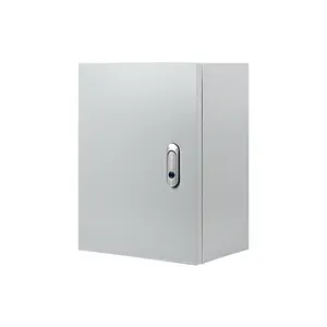 Outdoor Wall Mounted Ip65 Waterproof Cabinet Stainless Steel Electrical Project Enclosure With Handle Lock