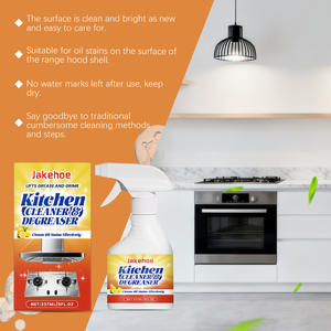 Nettoyant Dégraissant Quotidien Multi-Surfaces Jakehoe en Gros, Spray Anti-Taches d'Huile de Cuisine, Parfum Citron, Nettoyage Efficace des Taches d'Huile - Product Image 3