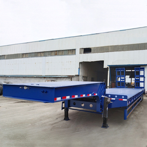 Chengda Nouvelle Remorque Semi-Remorque à Plateau Bas Robuste à 2 Essieux pour Transport de Machines, Prix Usine en Promotion - Product Image 6