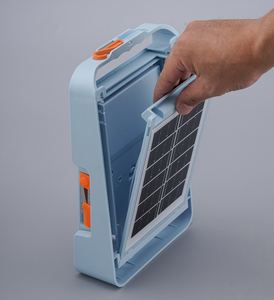 Outdoor activities hiking camping mountain climbing Portable LED <strong>solar</strong> <strong>panel</strong> lights Universal Serial Bus charging <strong>headlight</strong> - Product Image 5