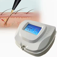 Aiguilles d'électrolyse pour l'épilation de la barbe, appareil d'épilation à domicile, appareil d'électrolyse pour l'épilation et le rajeunissement de la peau