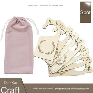 <span class=keywords><strong>Para</strong></span> <span class=keywords><strong>Amazon</strong></span>, divisor de armario de madera <span class=keywords><strong>para</strong></span> bebés, tablero separador de tamaño de <span class=keywords><strong>ropa</strong></span> con etiqueta de suspensión, organizador de corte de almacenamiento de <span class=keywords><strong>ropa</strong></span> - Product Image 6