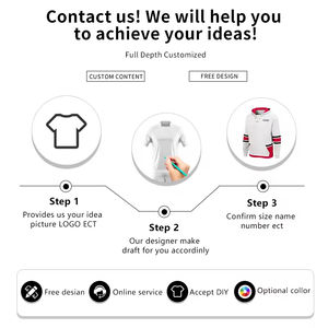 Sudadera con Capucha para Hombre, Uniforme de Hockey, Bordado por Sublimación, Sudadera de Hockey Barata, Sudadera de Forro Polar, Jersey de Hockey sobre Hielo - Product Image 5