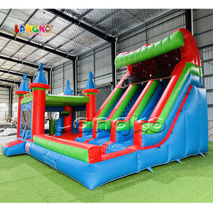 Castillo Inflable Comercial de PVC en Oferta, Casa de Brinco Inflable con Tobogán de Agua, Alquiler para <span class=keywords><strong>Fiestas</strong></span>, Hupfburg para <span class=keywords><strong>Fiestas</strong></span> <span class=keywords><strong>Infantiles</strong></span> - Product Image 4