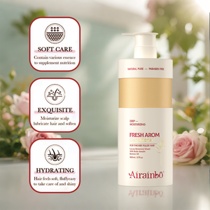 مجموعة علاج الشعر بالكيراتين الطبيعي المغذي العميق للعناية بالشعر من Arom الطازجة للعناية بالشعر - Product Image 6