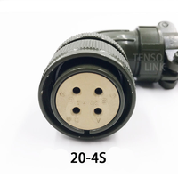 Connecteur à baïonnette pour fibre optique, étanche, pour aviation, avec servomoteur à verrouillage, 22-22 20-18, pour Fanuc Mitsubishi